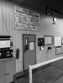 Interior of the Shawnee Specialties facility