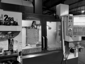 HAAS VF CNC machine at Shawnee Specialties