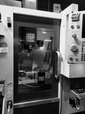 HAAS CNC machine at Shawnee Specialties