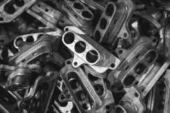 Finished parts displayed together at Shawnee Specialties