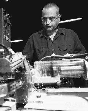 Lathe running at Shawnee Specialties