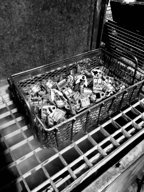 Part washing process at Shawnee Specialties